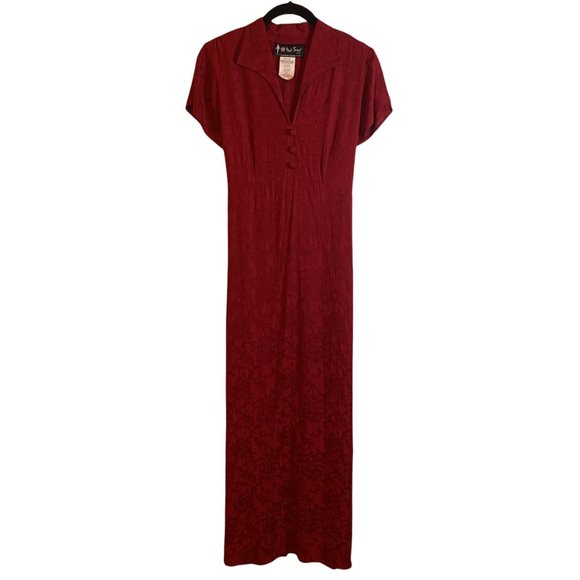 All that Jazz Dresses Vintage All That Jazz Maxi Dress Red 56